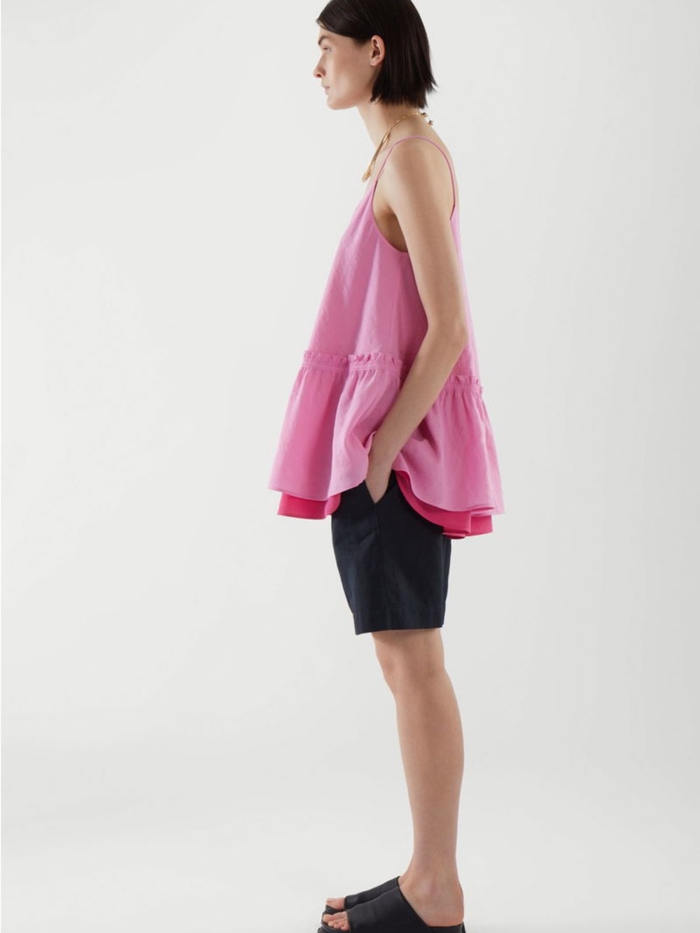 Cos Tiered Vest Top View 4